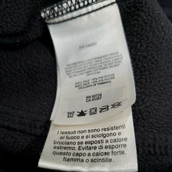 Columbia Mens Jacket M Black Blue Full Zip High Neck Oregon Beavers - Picture 12 of 12